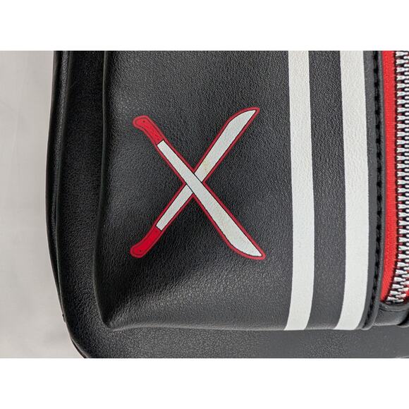 Friday The 13th Mini Backpack Jason Voohees Mask Bag By Bioworld Halloween - Picture 3 of 16